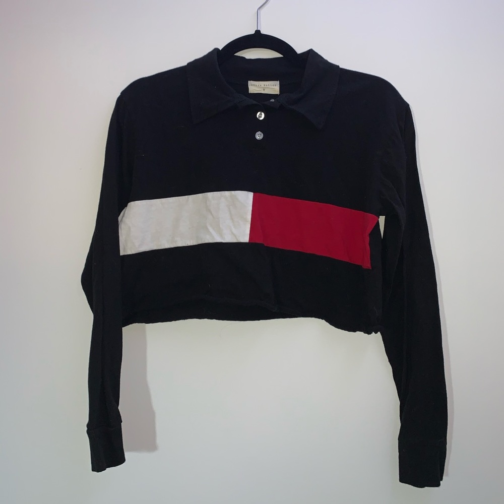 Urban Nation Cropped Long Sleeve